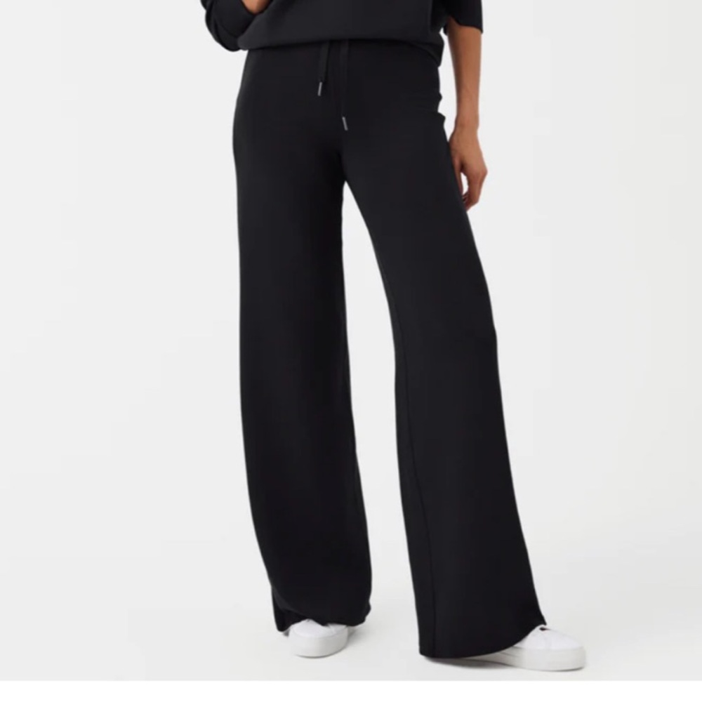 Spanx AirEssentials wide leg pant Black